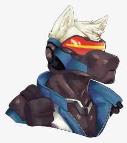 Transparent Soldier 76 Png - Overwatch Soldier 76 Furry, Png Download, Transparent PNG