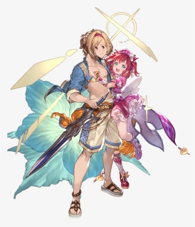 Wow Girls Meet My New Friend D - Granblue Fantasy The Animation, HD Png Download, Transparent PNG