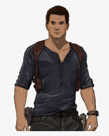 Nathan Drake Uncharted Free Png Image - Uncharted 4 A Thief's End Nathan, Transparent Png, Transparent PNG