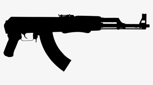 Ak-47, Weapons, Automatic, Firearms, War, Black - Ak 47, HD Png Download, Transparent PNG