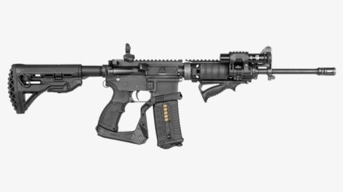 Bipod Armalite Ar 15 Stock Ak 47 Pistol Grip - Fab Defense Grip Bipod, HD Png Download, Transparent PNG