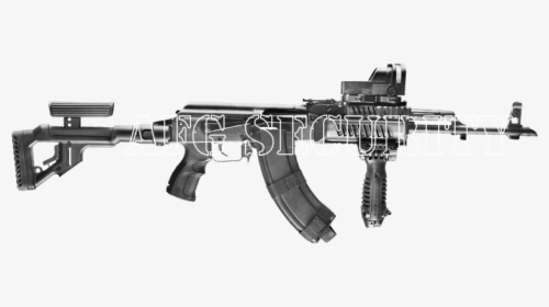 Handguard Ak-47 Rail System Stock M4 Carbine - Fab Defense Ak 47, HD Png Download, Transparent PNG