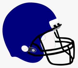 Blue Football Helmet Clip Art - Football Helmet Clipart Blue, HD Png Download, Transparent PNG