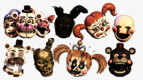 Five Nights At Freddy S - Molten Freddy Mystery Mini, HD Png Download, Transparent PNG