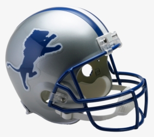 Detroit Lions Vsr4 Replica Throwback Helmet - Steelers Helmet, HD Png Download, Transparent PNG