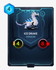 Ice Drake - Duelyst Card, HD Png Download, Transparent PNG