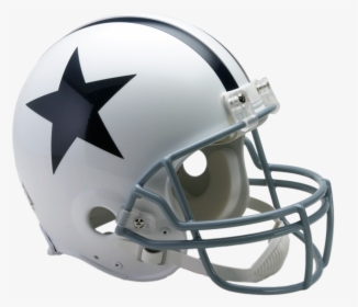 Dallas Cowboys Vsr4 Authentic Throwback Helmet - Nfl Throwback Helmets, HD Png Download, Transparent PNG