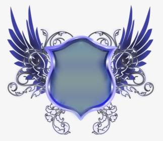 Shield With Wings Png, Transparent Png, Transparent PNG