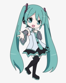 Picture - Hatsune Miku With Pug, HD Png Download, Transparent PNG