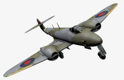 Gloster Meteor - Front View - Model Aircraft, HD Png Download, Transparent PNG