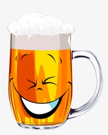 Bierkrug Mit Smiley Tea Cocktails, Oktoberfest, Emojis, - Beer Smiley, HD Png Download, Transparent PNG