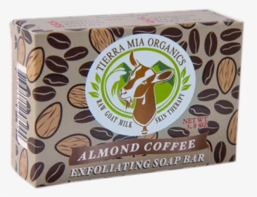 Almond Coffee Exfoliating Soap Bar - Tierra Mia Organics, HD Png Download, Transparent PNG