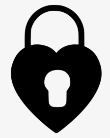 Lock,padlock,clip Art,hardware Accessory - Heart Lock Png, Transparent Png, Transparent PNG