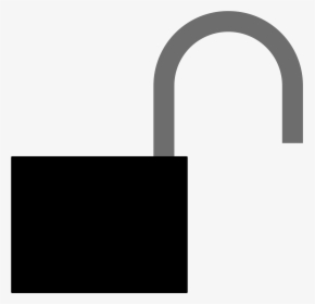 Silhou Big Image Png - Unlocked Lock Clipart, Transparent Png, Transparent PNG