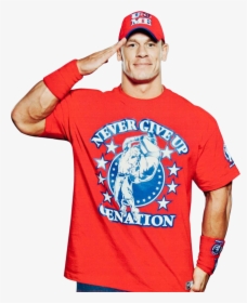 John Cena Red Shirt, HD Png Download, Transparent PNG