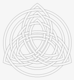Celtic Trinity Knot Colouring, HD Png Download, Transparent PNG
