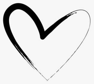 Transparent Hand Drawn Heart Clipart Free - Drawn Hand Heart Png, Png Download, Transparent PNG