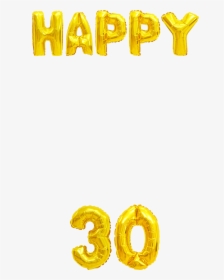 Gold Balloons 30th - 23rd Birthday Geofilter, HD Png Download, Transparent PNG
