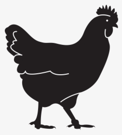 Chicken Silhouettes, HD Png Download, Transparent PNG