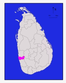 Galle In Sri Lanka Map, HD Png Download, Transparent PNG