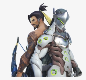 Overwatch Genji And Hanzo Png, Transparent Png, Transparent PNG