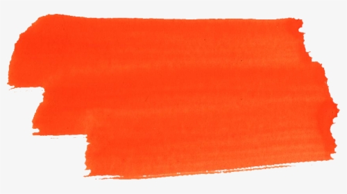 Orange Paint Stroke Png, Transparent Png, Transparent PNG