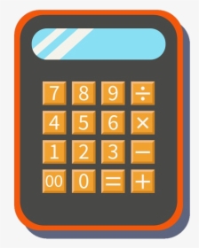 Calculator School Supplies Count Image And For Orange - Steinberg, HD Png Download, Transparent PNG