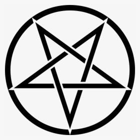 Pentagram Pentacle Satanism Symbol Sigil Of Baphomet - Upside Down Pentagram, HD Png Download, Transparent PNG