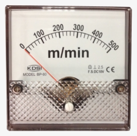 Portable Precise Bp-80 Dc10v 500m/min Auto Tachometer - Metro Por Minuto Analogico, HD Png Download, Transparent PNG