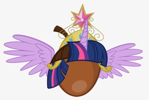 Twilight Sparkle Pinkie Pie Princess Celestia Applejack - Alicorn Wing Transparent, HD Png Download, Transparent PNG