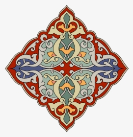 Islamic Green Ornament Png, Transparent Png, Transparent PNG