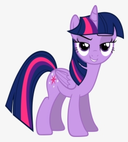 Smirk Vector Twilight Sparkle - My Little Pony Twilight Rarity, HD Png Download, Transparent PNG