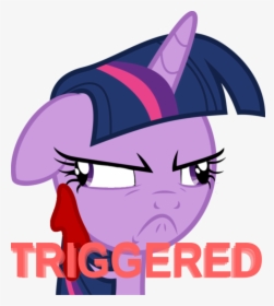 Alicorn, Angry, Blood, Bust, Derp, Female, Frown, Mare, - Enter Here Animated Gif, HD Png Download, Transparent PNG