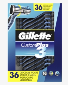 Gillette Custom Plus 3, HD Png Download, Transparent PNG