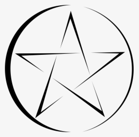 Clipart Stencil Big Image - Transparent Pentagram, HD Png Download, Transparent PNG