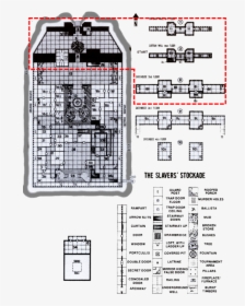 Secret Of The Slavers Stockade Map, HD Png Download, Transparent PNG