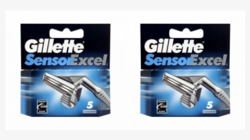 Gillette Sensor Excel Razor Blades, 2 * 5 Packs - Gillette Sensor Excel, HD Png Download, Transparent PNG
