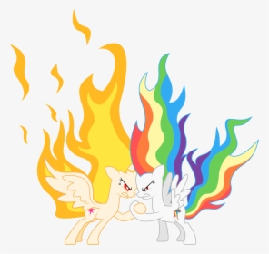Vector B Fire - Mlp Rainbow Dash Princess, HD Png Download, Transparent PNG