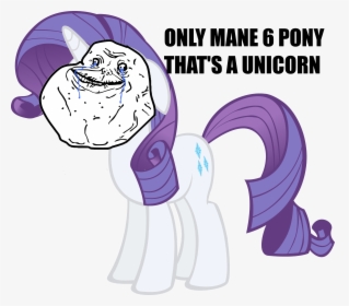 Only Mane 6 Pony Thats A Unicorn Twilight Sparkle Rarity - Memes Twilight Sparkle Unicorn, HD Png Download, Transparent PNG