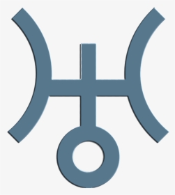 Tartarus Greek Mythology Symbol - Uranus Symbol Png, Transparent Png, Transparent PNG