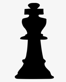 Transparent Throne Clipart Black And White - Chess Piece King Clipart, HD Png Download, Transparent PNG