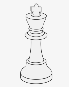 White King Clip Arts - Cartoon King Chess Piece, HD Png Download, Transparent PNG