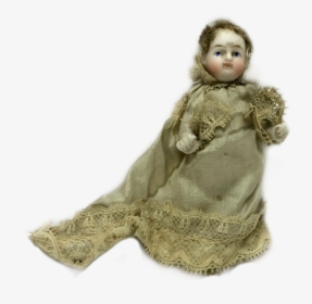 #vintage #antique #doll #babydoll #dolly #bisque #porcelaindoll - Barbie, HD Png Download, Transparent PNG