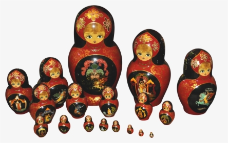 Matryoshka Doll Png - Russian Dolls Transparent Background, Png Download, Transparent PNG
