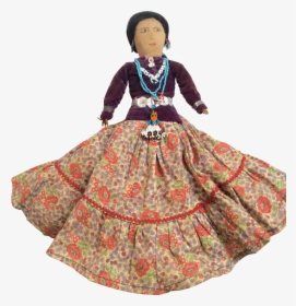 Vintage Cloth Native Doll , Png Download - Native American Navajo Dolls Vintage, Transparent Png, Transparent PNG