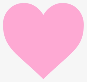 Simple Pink Heart Svg Clip Arts - Pink Heart Clipart Free, HD Png Download, Transparent PNG