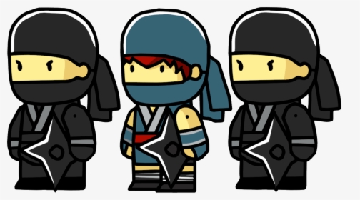 Ninja Png Image - Scribblenauts Character Png, Transparent Png, Transparent PNG