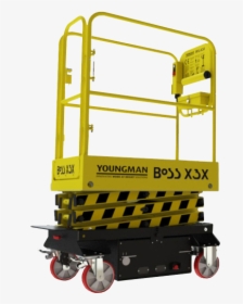 Youngman Push Around Scissor Lifts - Young Man Scissor Lifts, HD Png Download, Transparent PNG