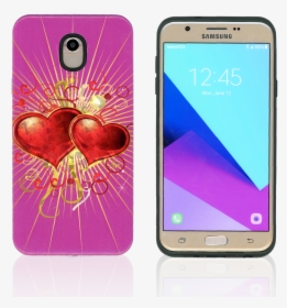 Samsung Galaxy J7 Mm Fancy Design Heart, HD Png Download, Transparent PNG