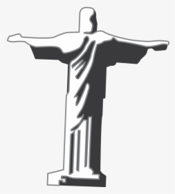 Christ The Redeemer Clip Art - Cristo Redentor Clipart, HD Png Download, Transparent PNG